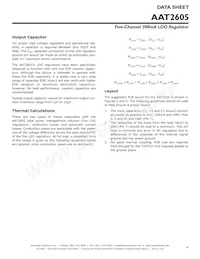 AAT2605IWO-1-T1 Datasheet Pagina 9