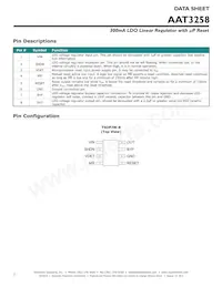 AAT3258ITS-3.3-R-T1 Datasheet Pagina 2