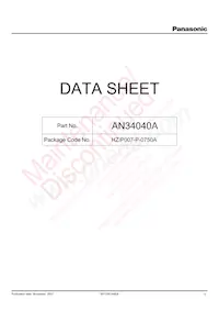 AN34040A數據表 封面