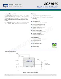 AOZ1016AIL_4數據表 封面