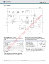 AOZ1051PI-2 Datasheet Pagina 3