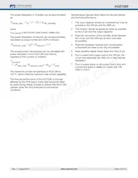 AOZ1280CI Datasheet Pagina 10