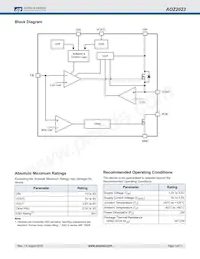 AOZ2023PI Datenblatt Seite 3