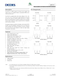 AP2112R5A-3.3TRG1 Datenblatt Cover