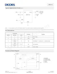 AP2112R5A-3.3TRG1數據表 頁面 2