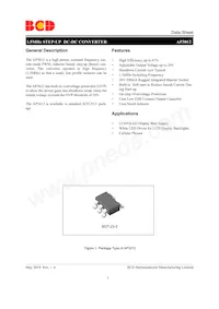 AP3012UKTR-E1 Datasheet Cover