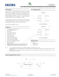 AP3407AKTR-G1 Datasheet Copertura