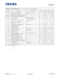 AP6502ASP-13 Datasheet Page 4