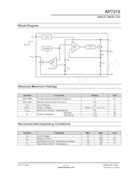 AP7215-33SG-13 Datasheet Pagina 3