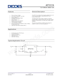 AP7217A-33SG-13 Datasheet Cover