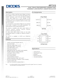 AP7312-1533FM-7 Datasheet Cover