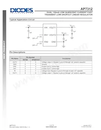 AP7312-1533FM-7 Datasheet Page 2