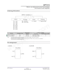 AP7313-30SRG-7 Datasheet Page 2