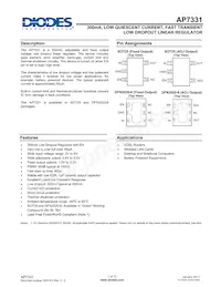 AP7331-30SNG-7 Datasheet Cover
