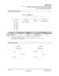 AP7333-30SRG-7 Datasheet Page 2