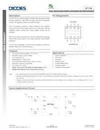 AP7344D-3612RH4-7 Datenblatt Cover