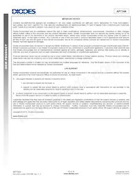 AP7344D-3612RH4-7 Datasheet Pagina 15