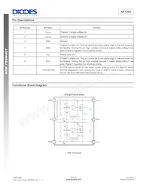 AP7346D-2833FS6-7 Datasheet Pagina 2