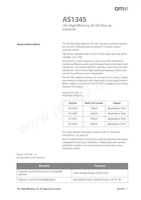 AS1345D-BTDT-AD Datasheet Copertura