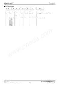 BD70HA5WEFJ-E2 Datasheet Pagina 2