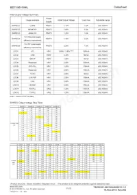 BD71801GWL-E2 Datasheet Page 11