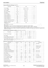 BD9139MUV-E2 Datenblatt Seite 3
