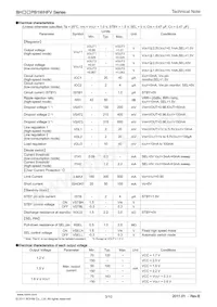 BH31PB1WHFV-TR Datasheet Page 3