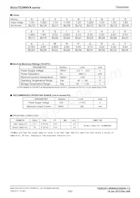 BU26TD2WNVX-TL Datasheet Pagina 3