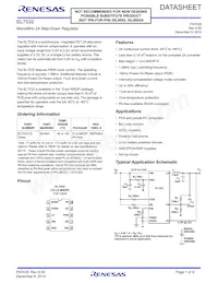 EL7532IY-T7 Datasheet Copertura