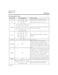 IP2001TR數據表 頁面 3