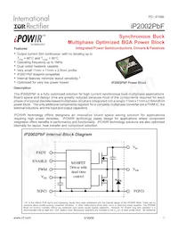 IP2002TRPBF Datasheet Cover