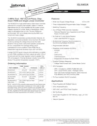 ISL6402AIRZ-TK Datasheet Copertura