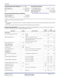 ISL8009BIRZ-T Datenblatt Seite 3