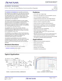 ISL85005AFRZ-T7A Datasheet Copertura