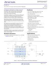 ISL85012FRZ-T7A Datasheet Cover