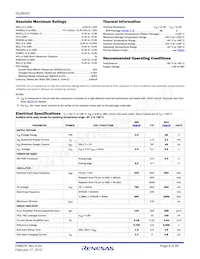 ISL85033IRTZ-T Datasheet Page 8