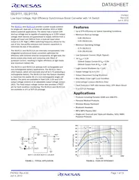 ISL9111AEHADJZ-T Datasheet Copertura