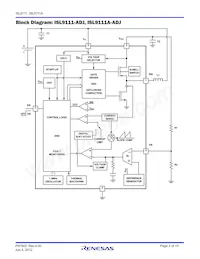 ISL9111AEHADJZ-T Datasheet Pagina 2