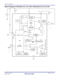 ISL9111AEHADJZ-T Datasheet Pagina 3