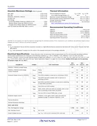 ISL9305IRTHWLNCZ-T數據表 頁面 5