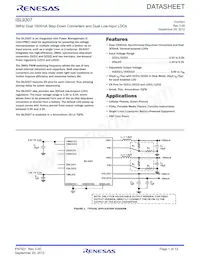 ISL9307IRTAAJGZ-T7A Datenblatt Cover