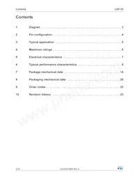 LDK120PU25R Datasheet Page 2