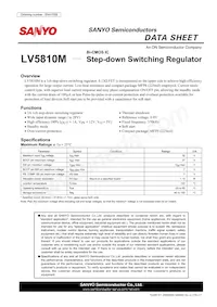 LV5810M-TE-L-H Datasheet Copertura