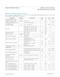 MAX16933ATIR/VY+ Datasheet Page 3