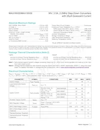 MAX16935SAUE/V+G2Z Datasheet Pagina 2