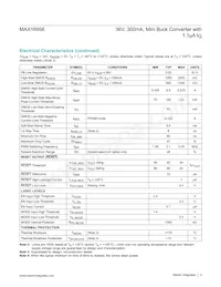 MAX16956AUBB+ Datasheet Pagina 3