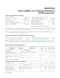 MAX16963RAUEA/V+ Datenblatt Seite 2