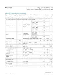 MAX16993ATJL/V+T Datasheet Page 3