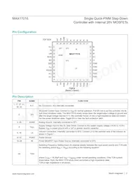 MAX17016ETL+T數據表 頁面 11