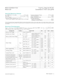 MAX1724EZK33+TG24 Datasheet Pagina 2